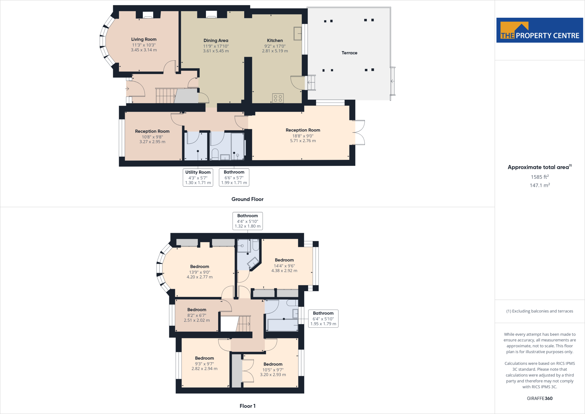 Priors Road, Cheltenham, Gloucestershire, GL52 floorplan