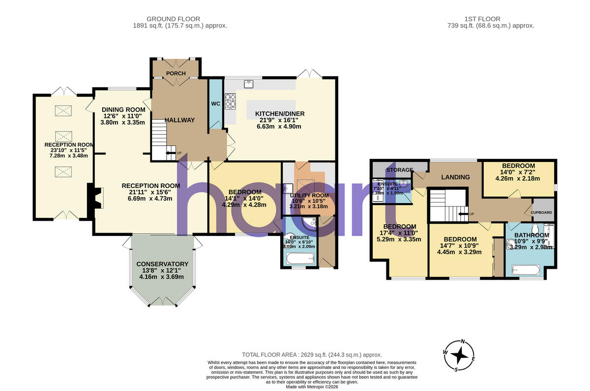 Badgeney Road, March floorplan
