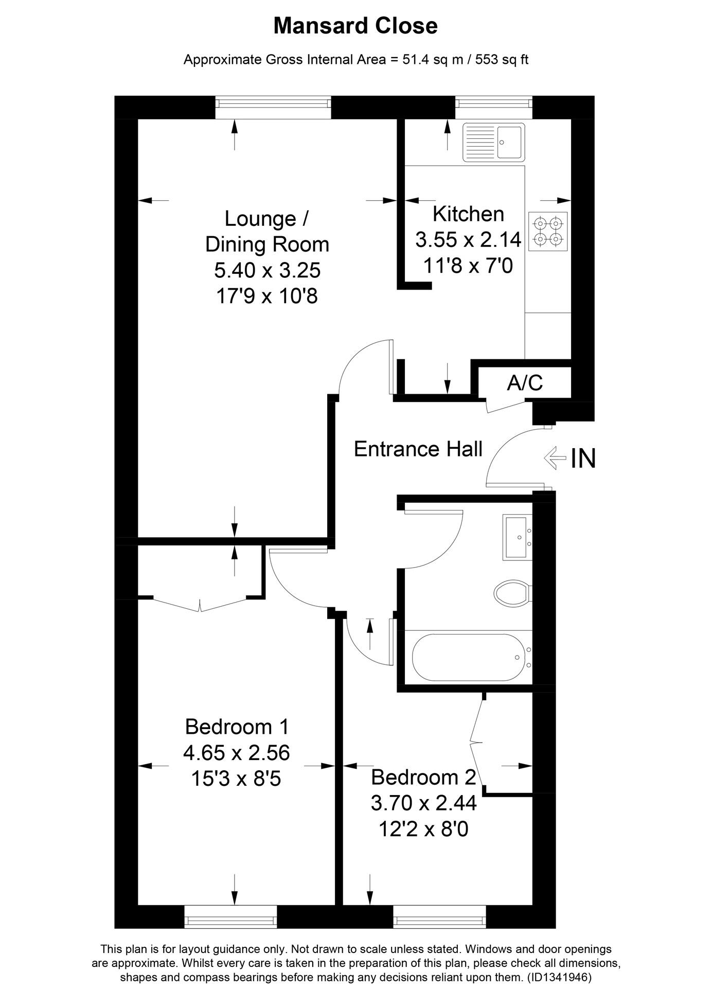 Mansard Close, Tring floorplan