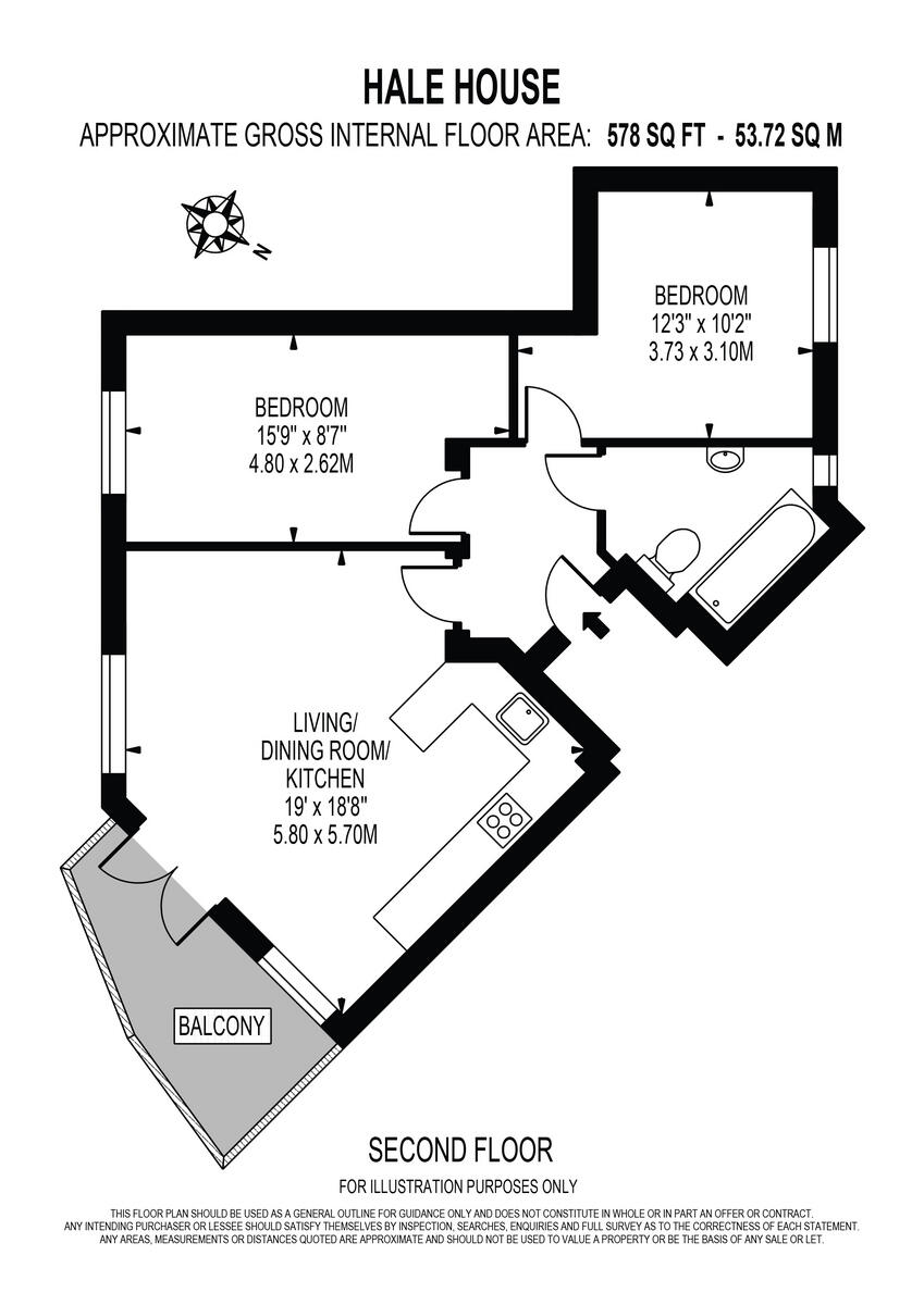 Berber Parade, LONDON floorplan