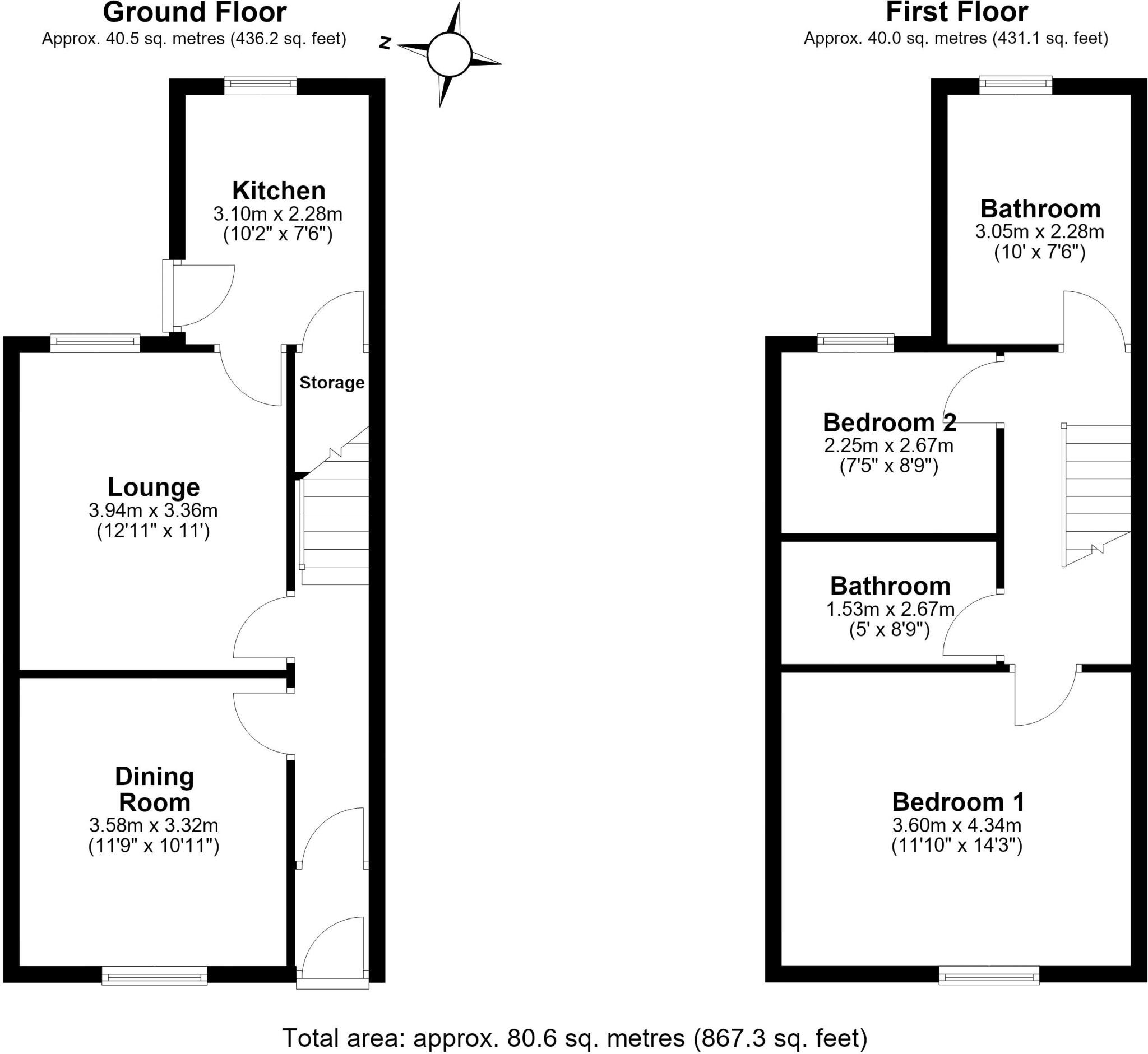 Eastford Road, Lower Walton floorplan