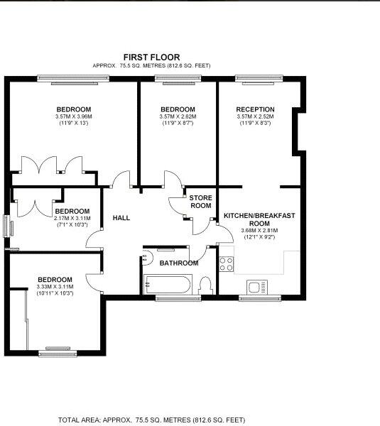 Marquis Road, Camden, London, NW1 floorplan