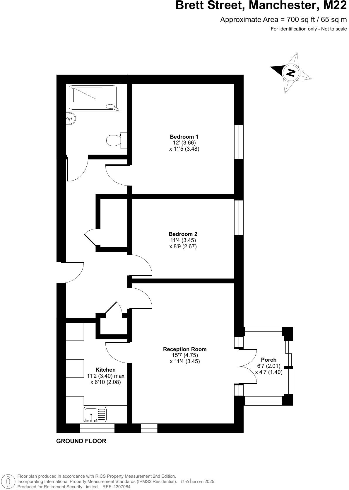 Brett Street, Manchester, M22 floorplan