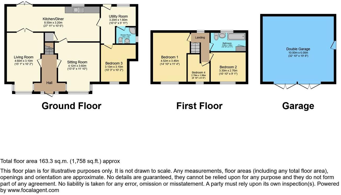 Bunkers Hill Lane, Bilston, WV14 floorplan