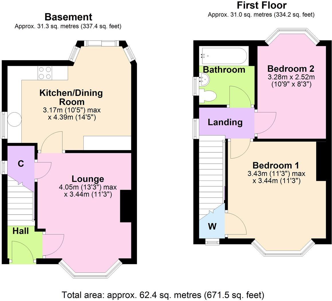 6 Constantine Grove, Colburn, Catterick Garrison floorplan