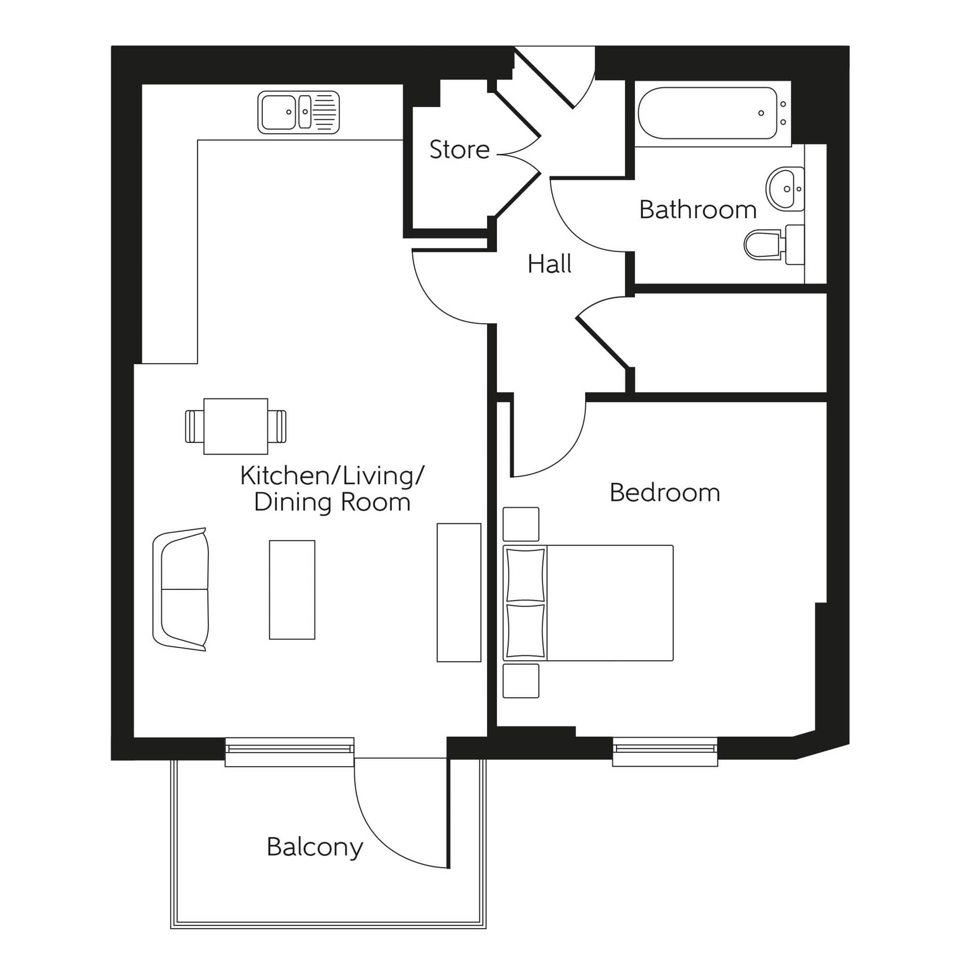 Moorbridge Road, Maidenhead floorplan