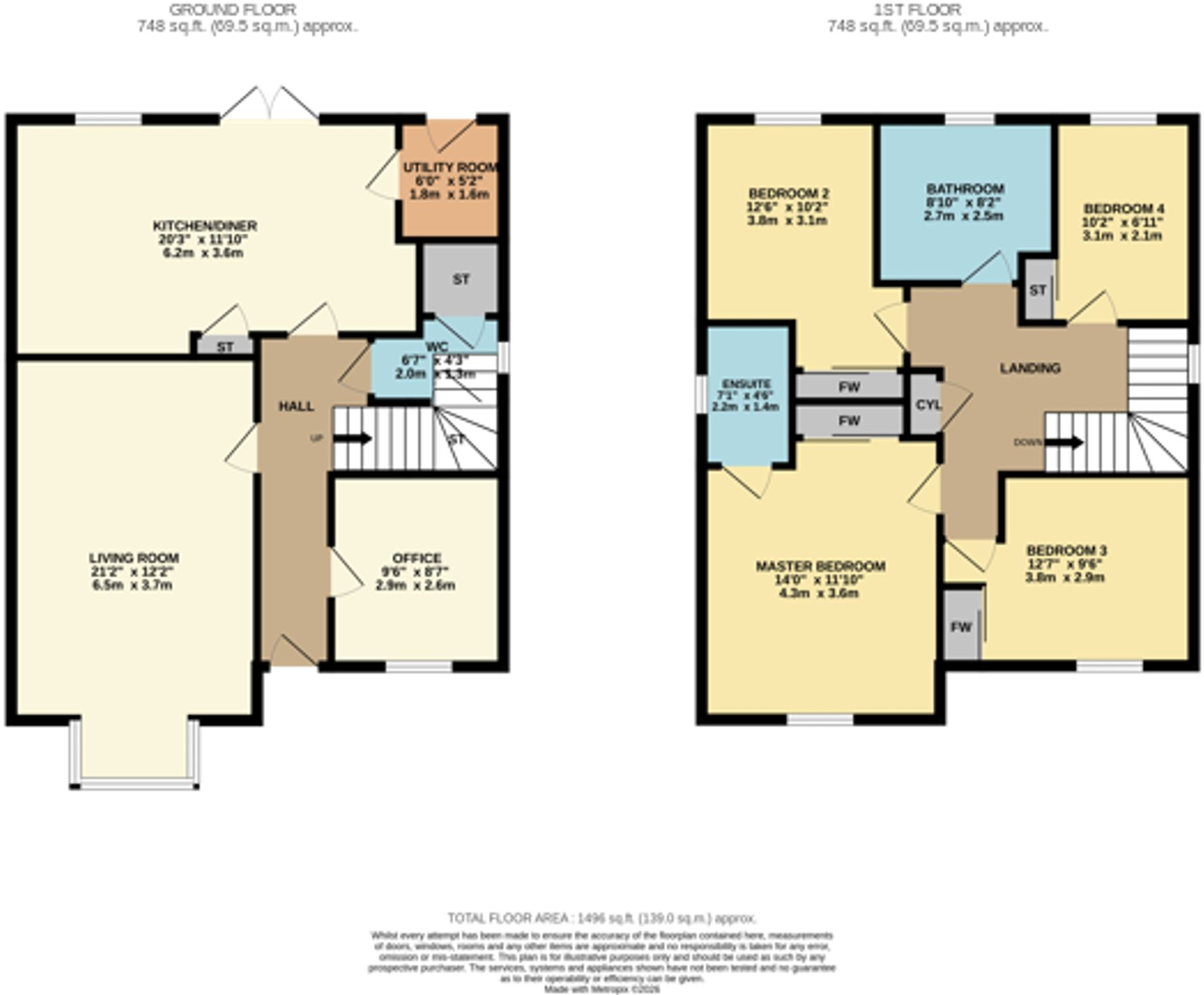 3 Foxglove Grove, G72 6AE floorplan
