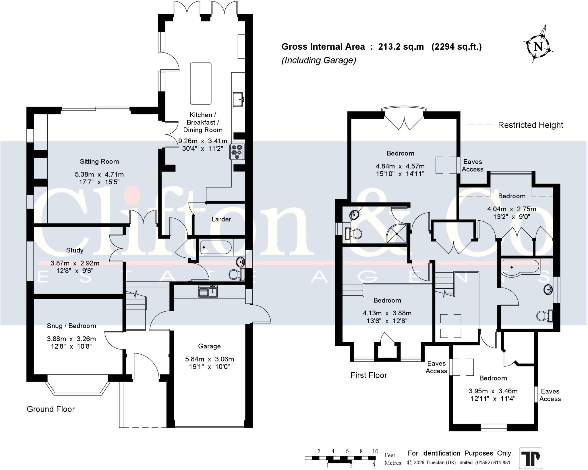 Hottsfield, Hartley, Kent, DA3 floorplan