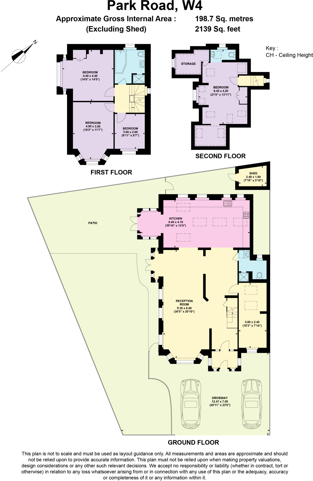 Park Road, Chiswick, London W4 floorplan