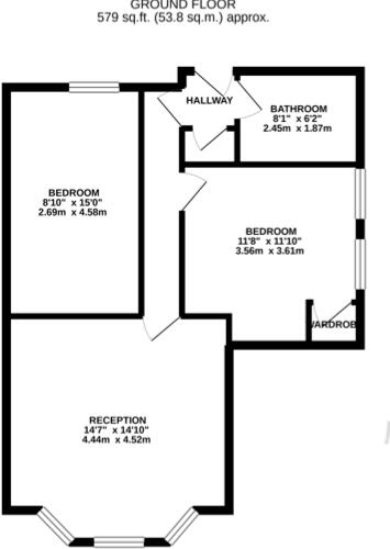 Larkdale Street, Nottingham, Nottinghamshire, NG7 floorplan