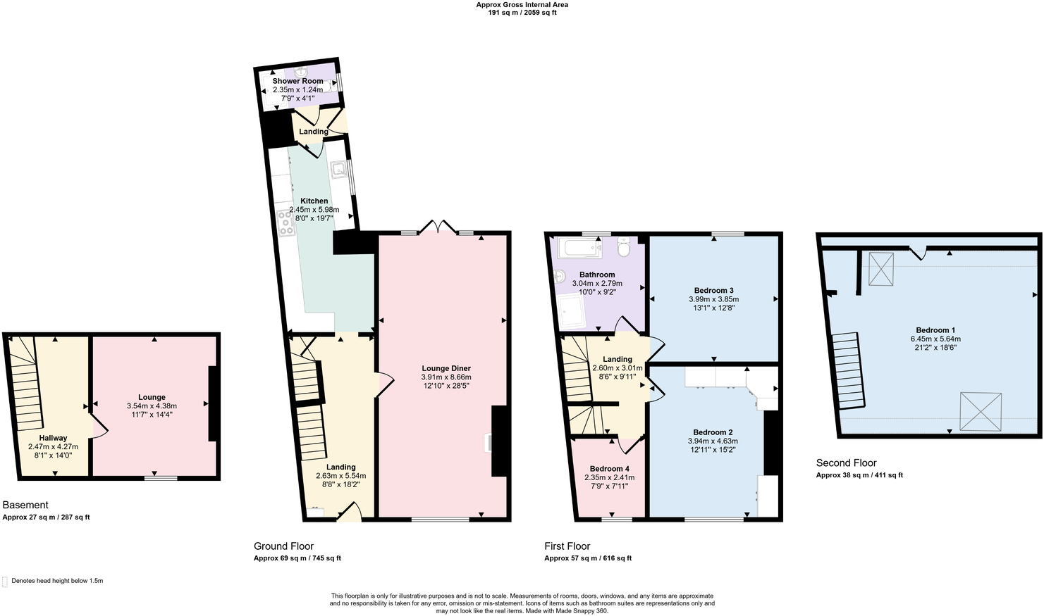 Eden Street, Silloth, Cumbria floorplan