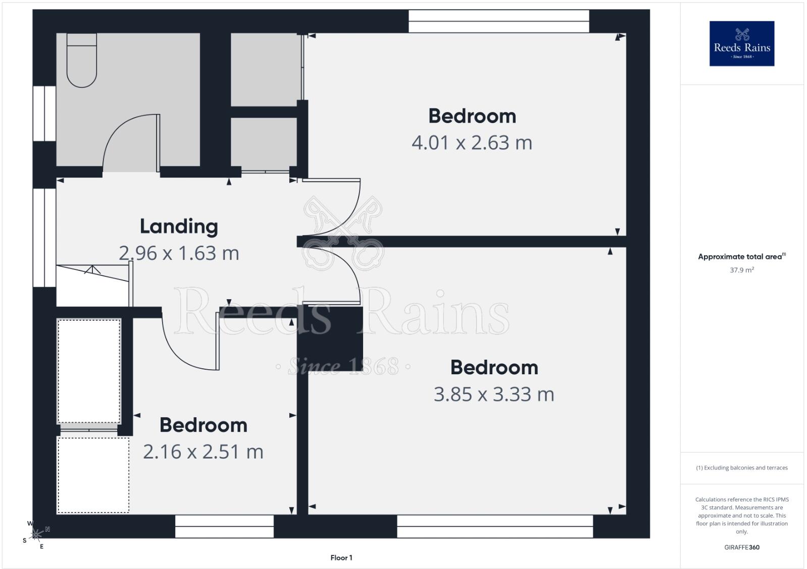 Lanshaw Crescent, Leeds, West Yorkshire, LS10 floorplan