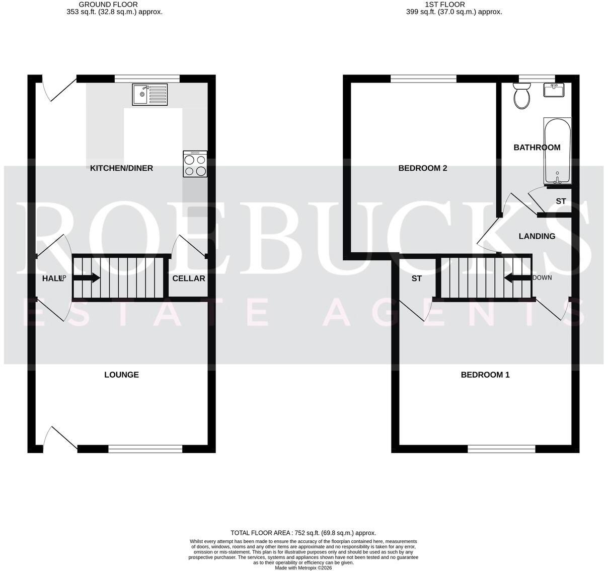 Rockingham Street, Barnsley, S71 floorplan
