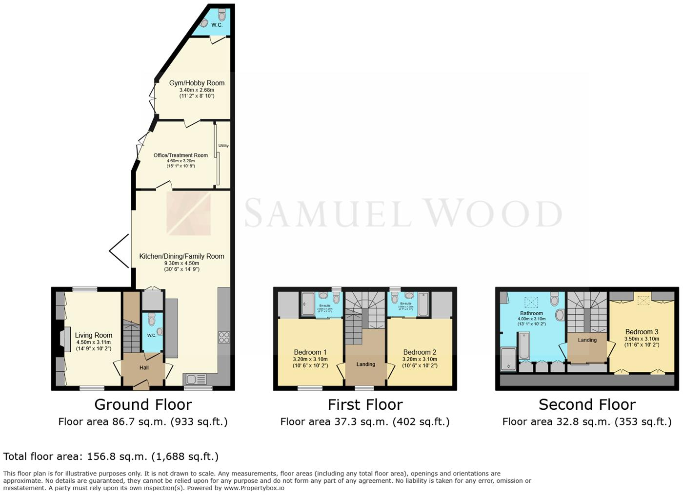 Featherbed Lane, Shrewsbury floorplan