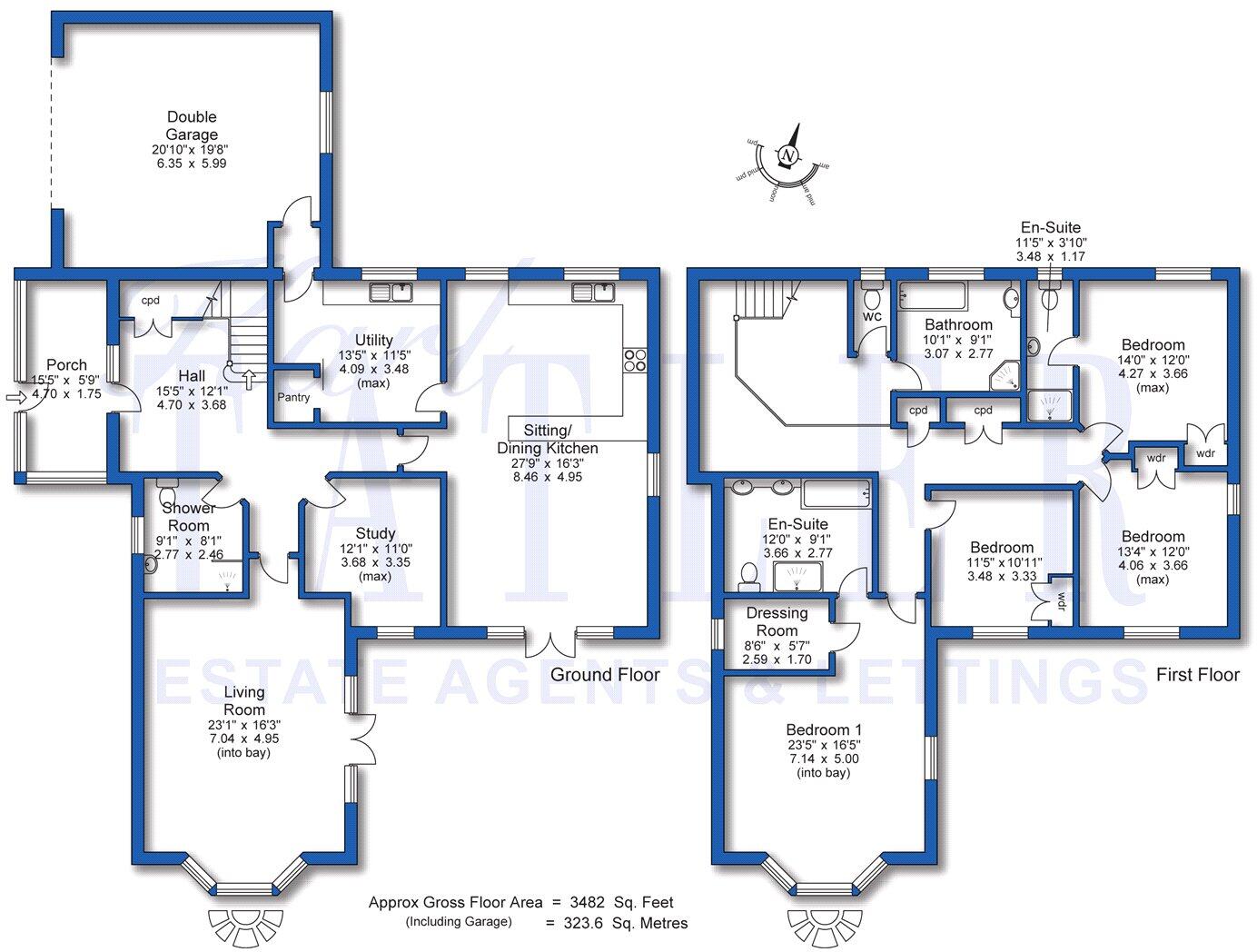 Wood Lane, Parkgate, Neston floorplan