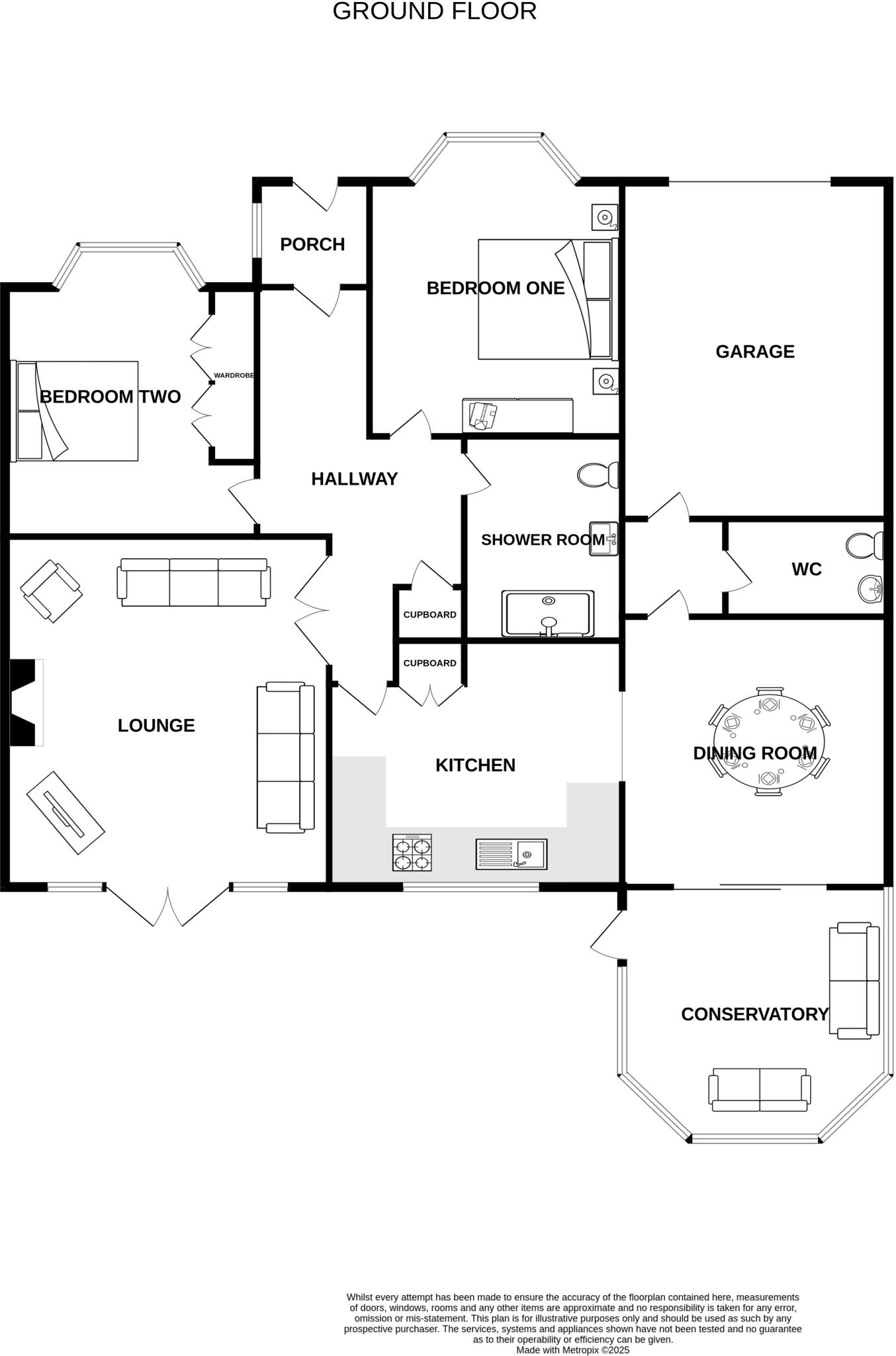 Ferndell Close, Cannock, Staffordshire, WS11 floorplan