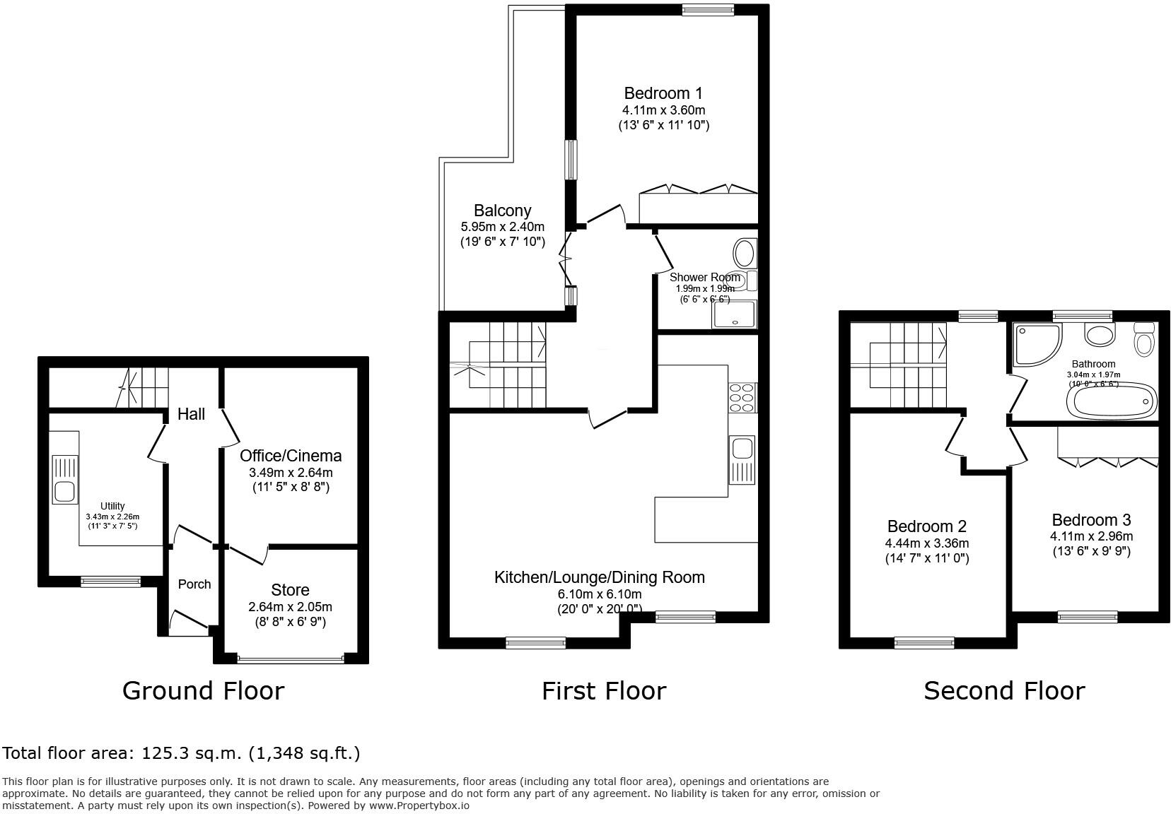 Robinson Mews, Birkenhead, CH41 floorplan