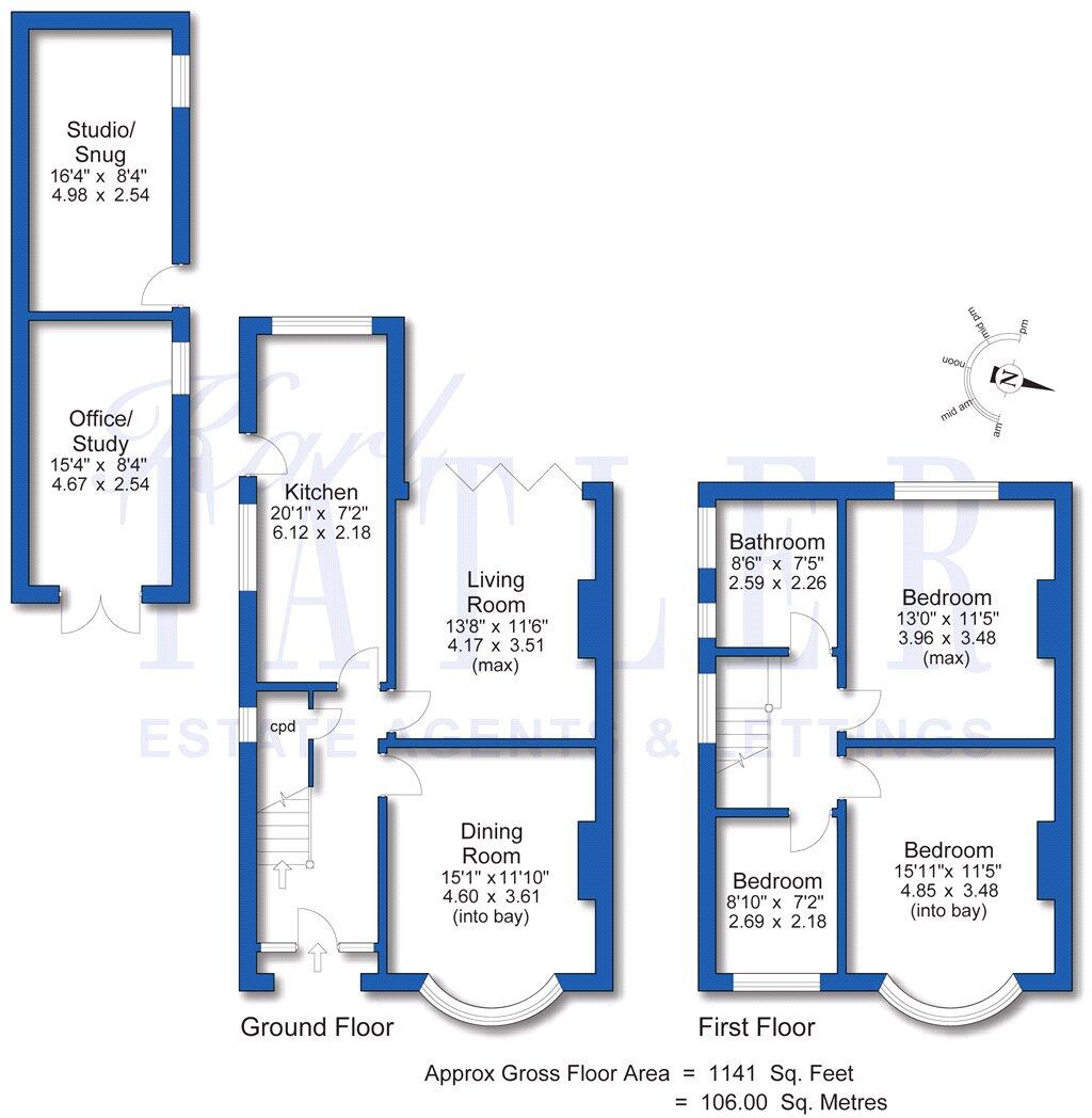 Conville Boulevard, Higher Bebington, Wirral floorplan