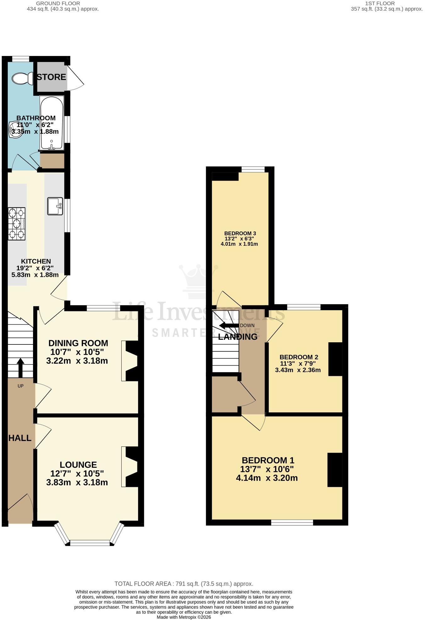 Bath Street, Rugby, Warwickshire, CV21 floorplan