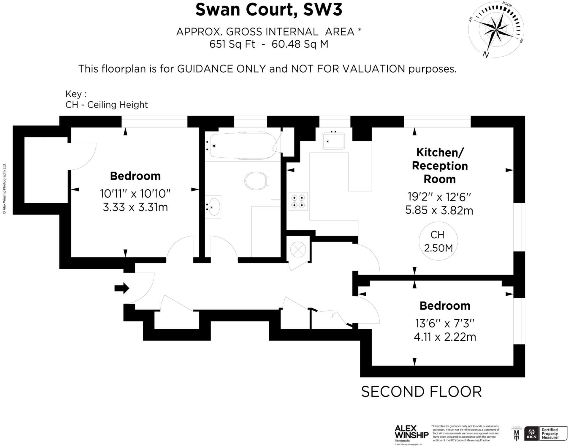 Swan Court, Chelsea Manor Street, Chelsea SW3 floorplan