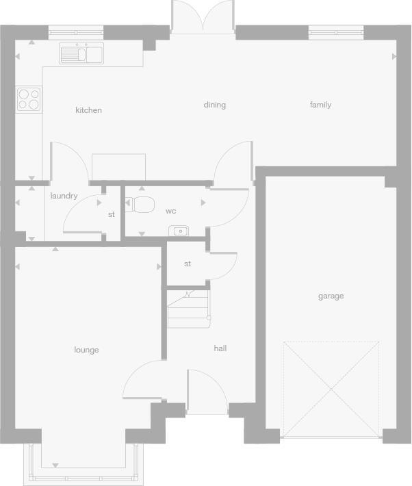 Off Manuel Terrace, 
Whitecross, 
Falkirk, 
EH49 6LR floorplan