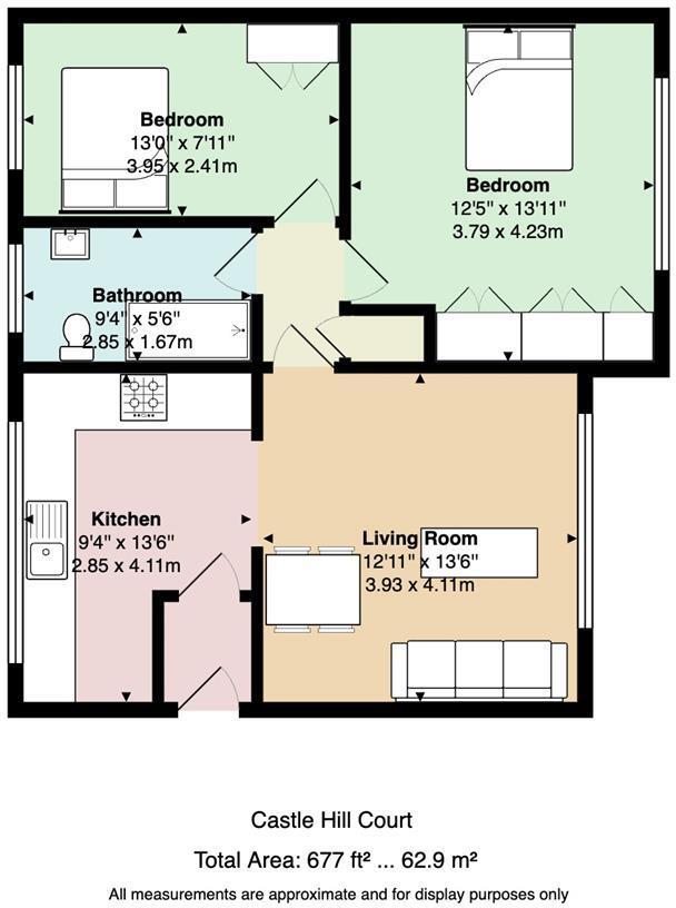 Castle Hill, St. Fagans, Cardiff floorplan