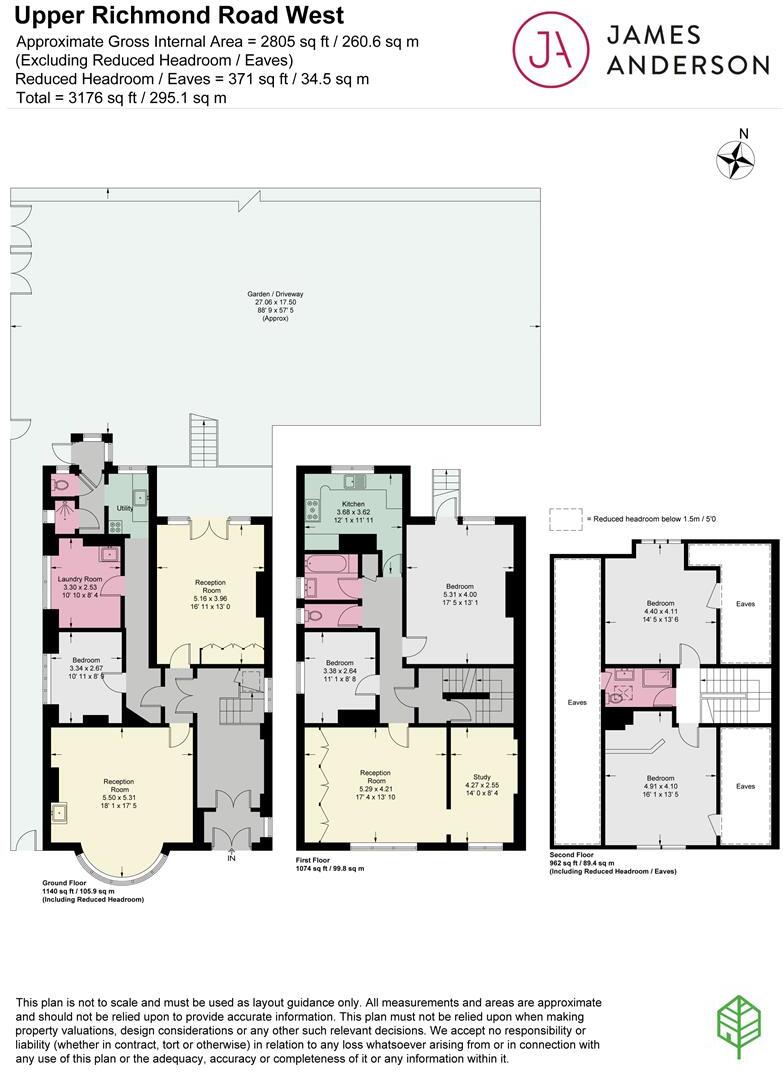 Upper Richmond Road West, East Sheen, SW14 floorplan