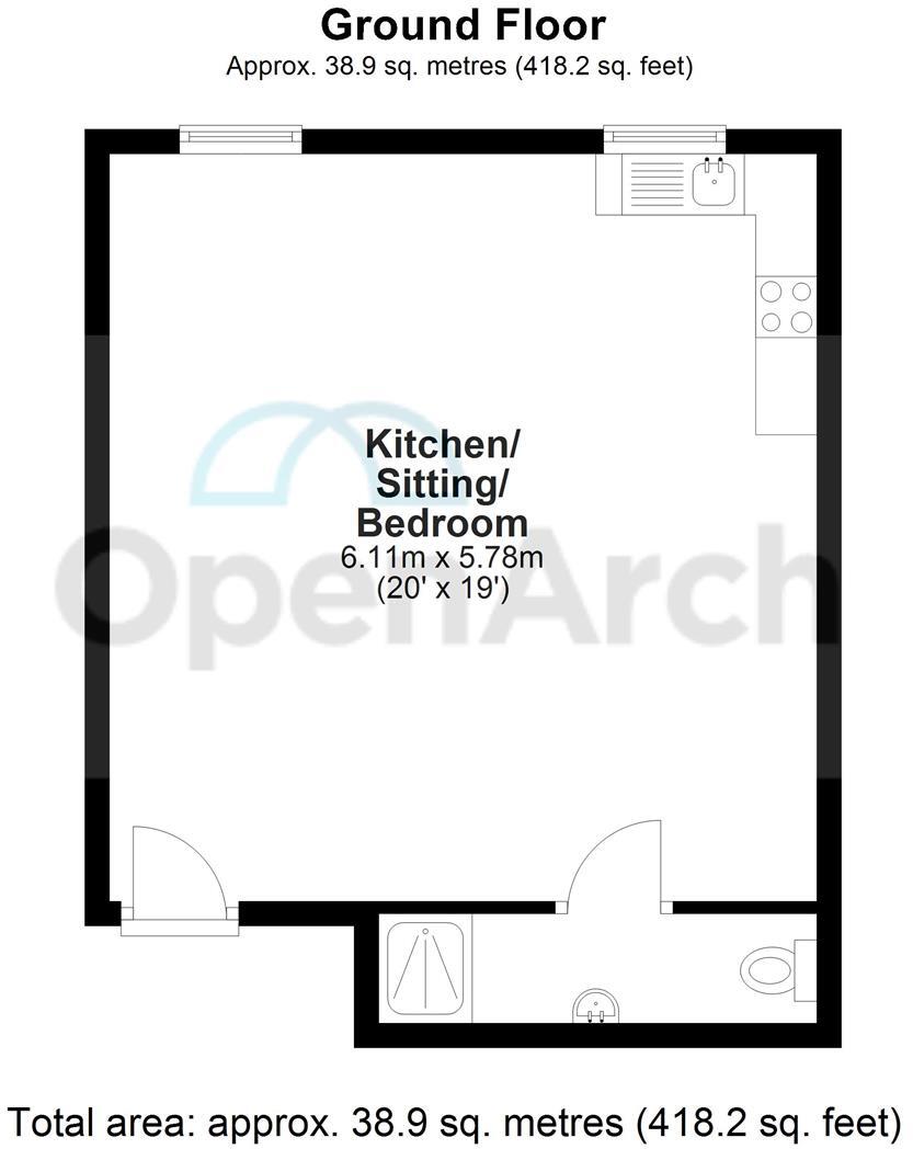 Flat 17, Peterborough PE1 floorplan