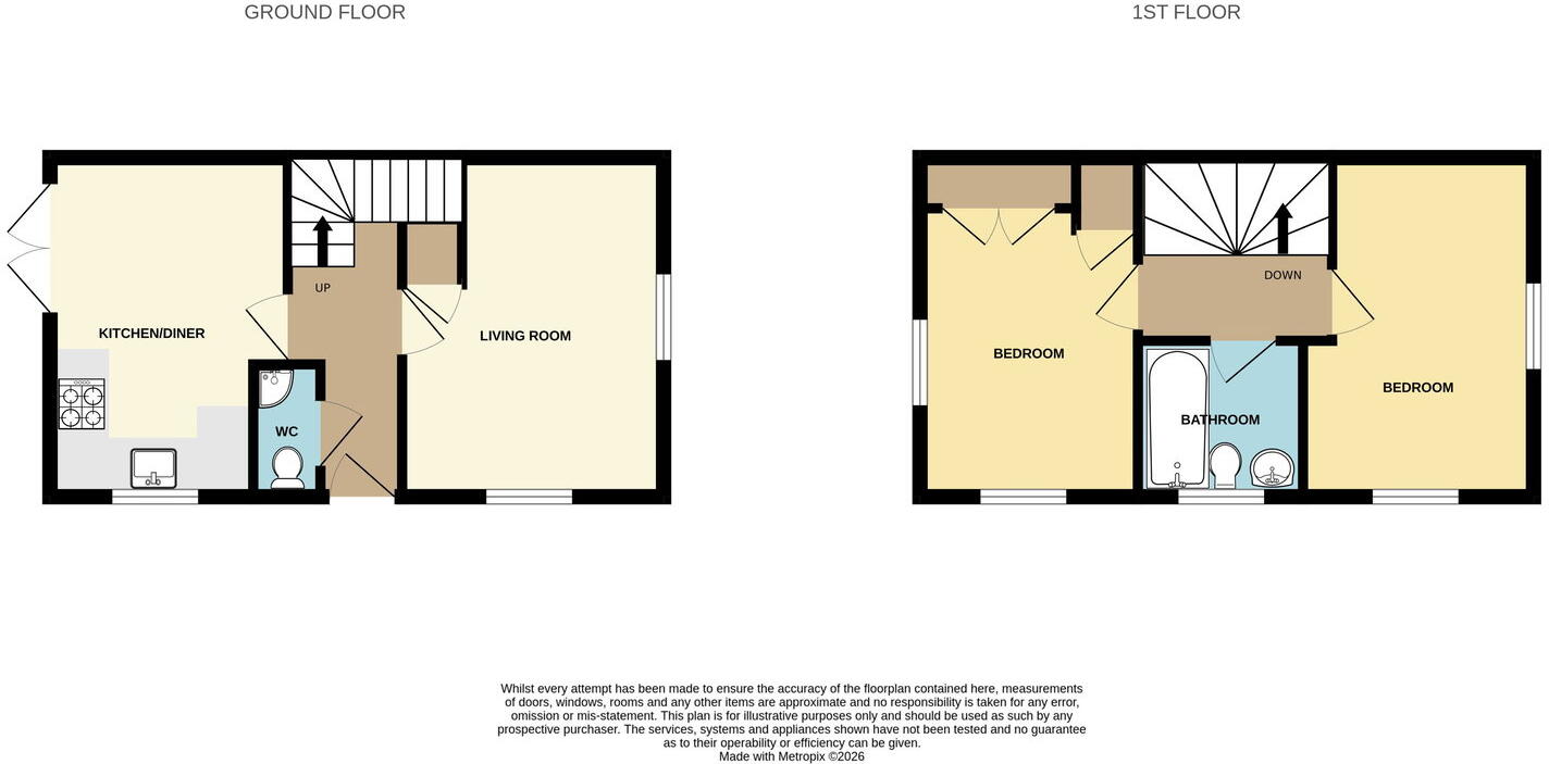 Old Oak Close, Wymondham, NR18 floorplan
