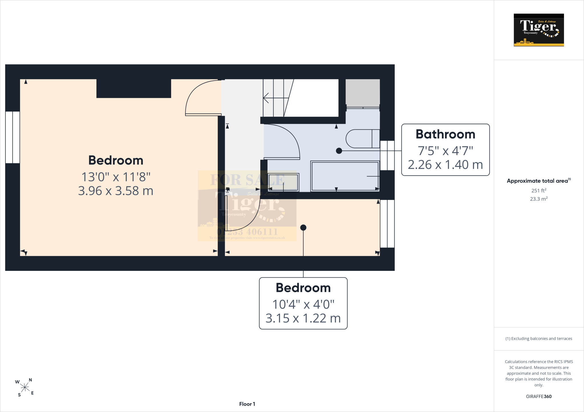 Whittaker Avenue, Blackpool floorplan