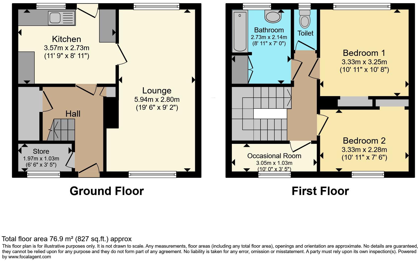Hollybush Street, Rotherham, S62 floorplan