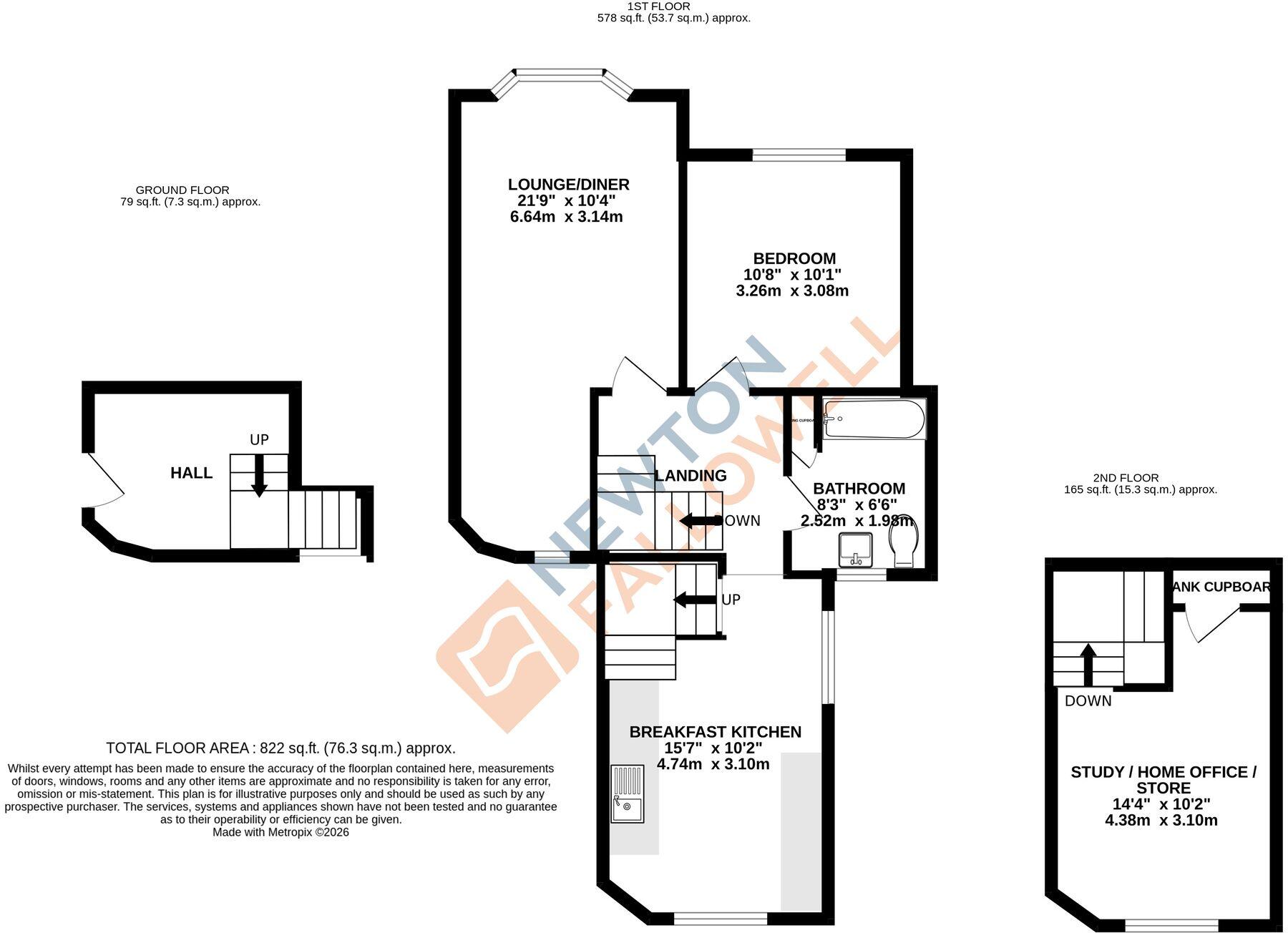 Ironmonger Street, Stamford, PE9 floorplan