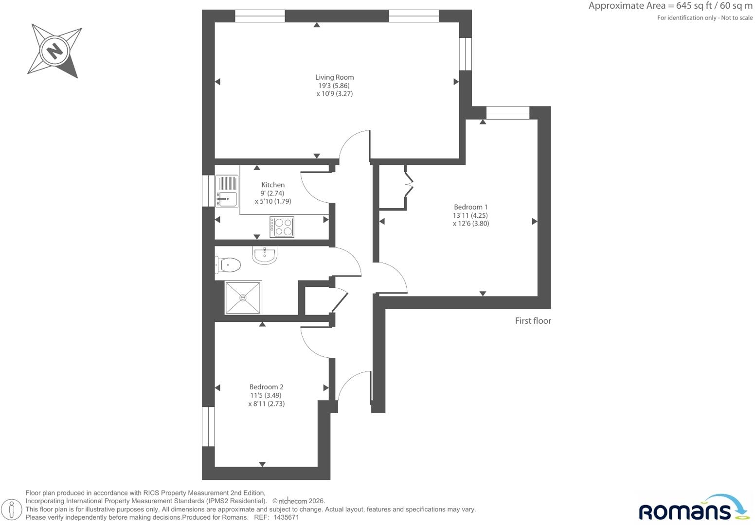 Jouldings Lane, Farley Hill, Reading floorplan