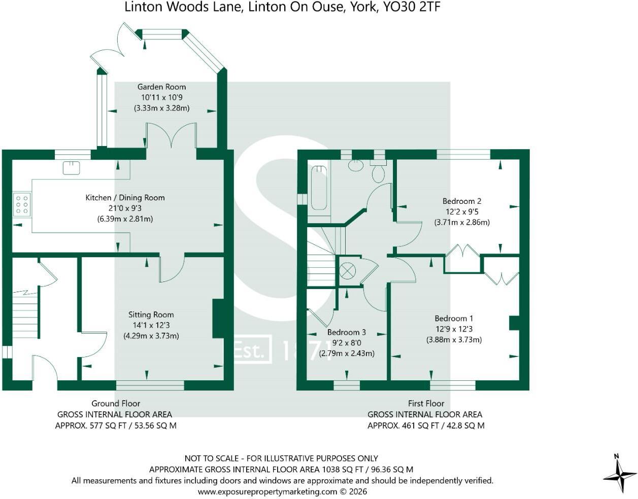 Linton Woods Lane, Linton On Ouse floorplan