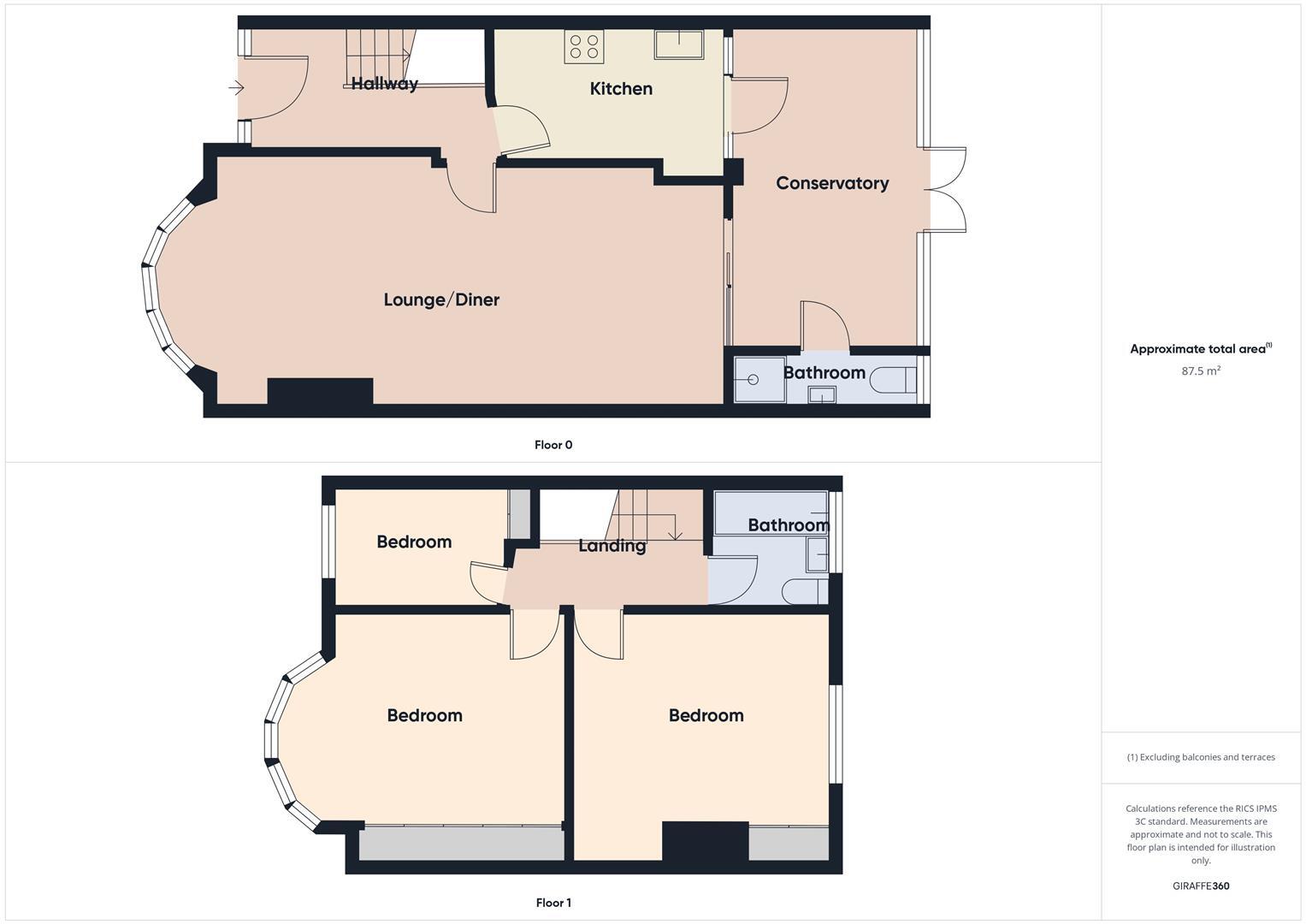 Abbey Road, Waltham Cross floorplan