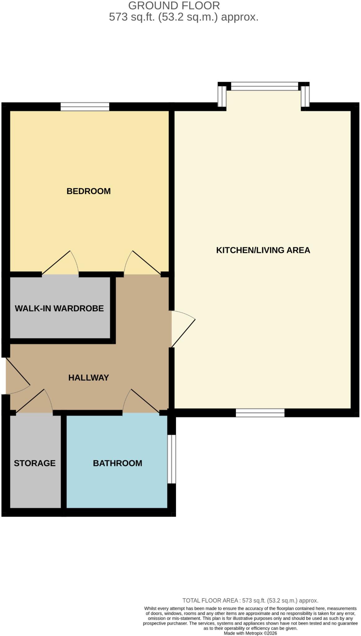 Braceby Road, Skegness, PE25 floorplan