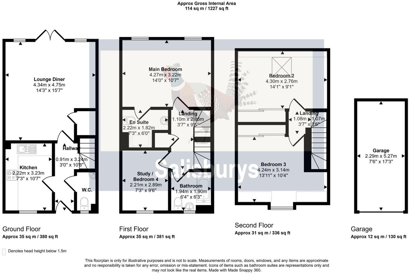 Montgomery Drive, Tavistock, PL19 8JU floorplan