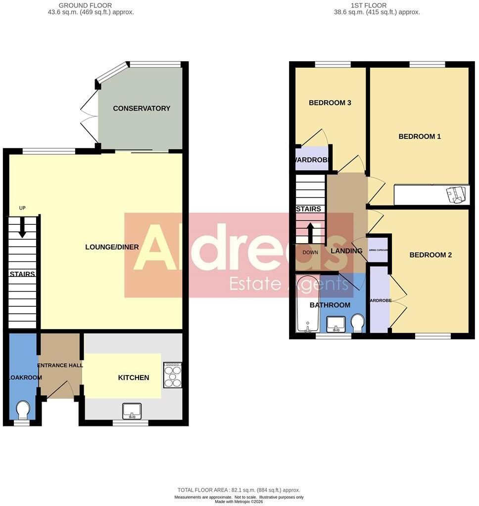 The Green, Ormesby floorplan