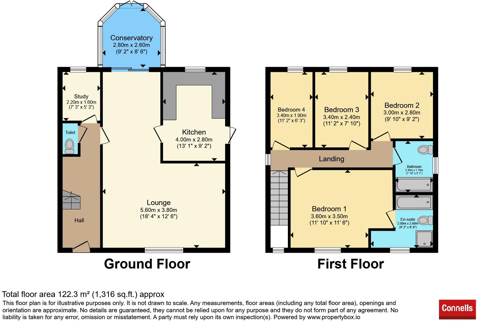 Capron Road, Luton floorplan