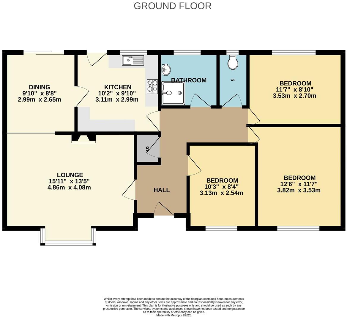Lincoln Drive, Aspull, Wigan floorplan
