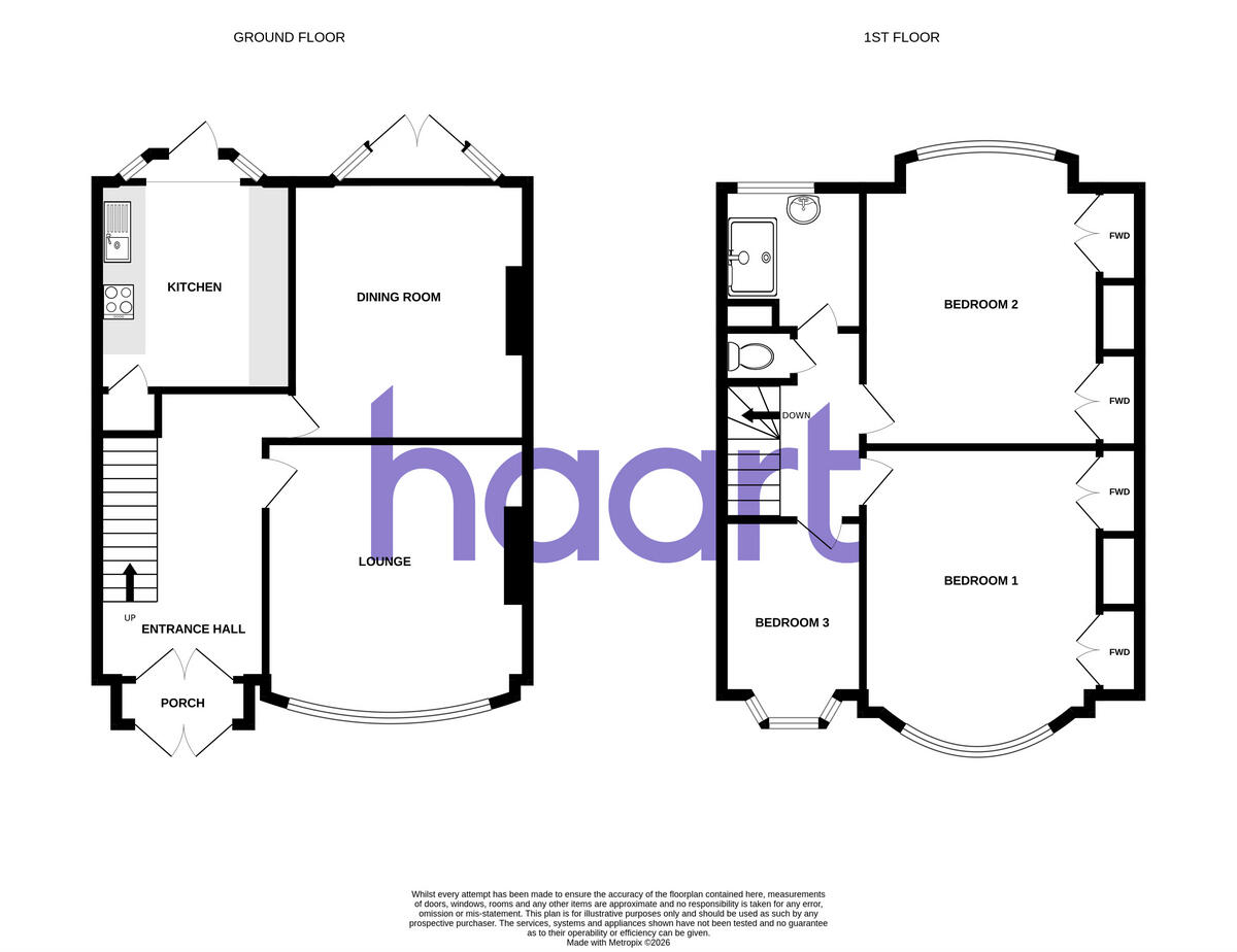 Chalgrove Crescent, Clayhall floorplan