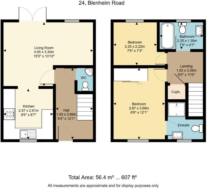 Blenheim Road, Stratford-upon-Avon floorplan