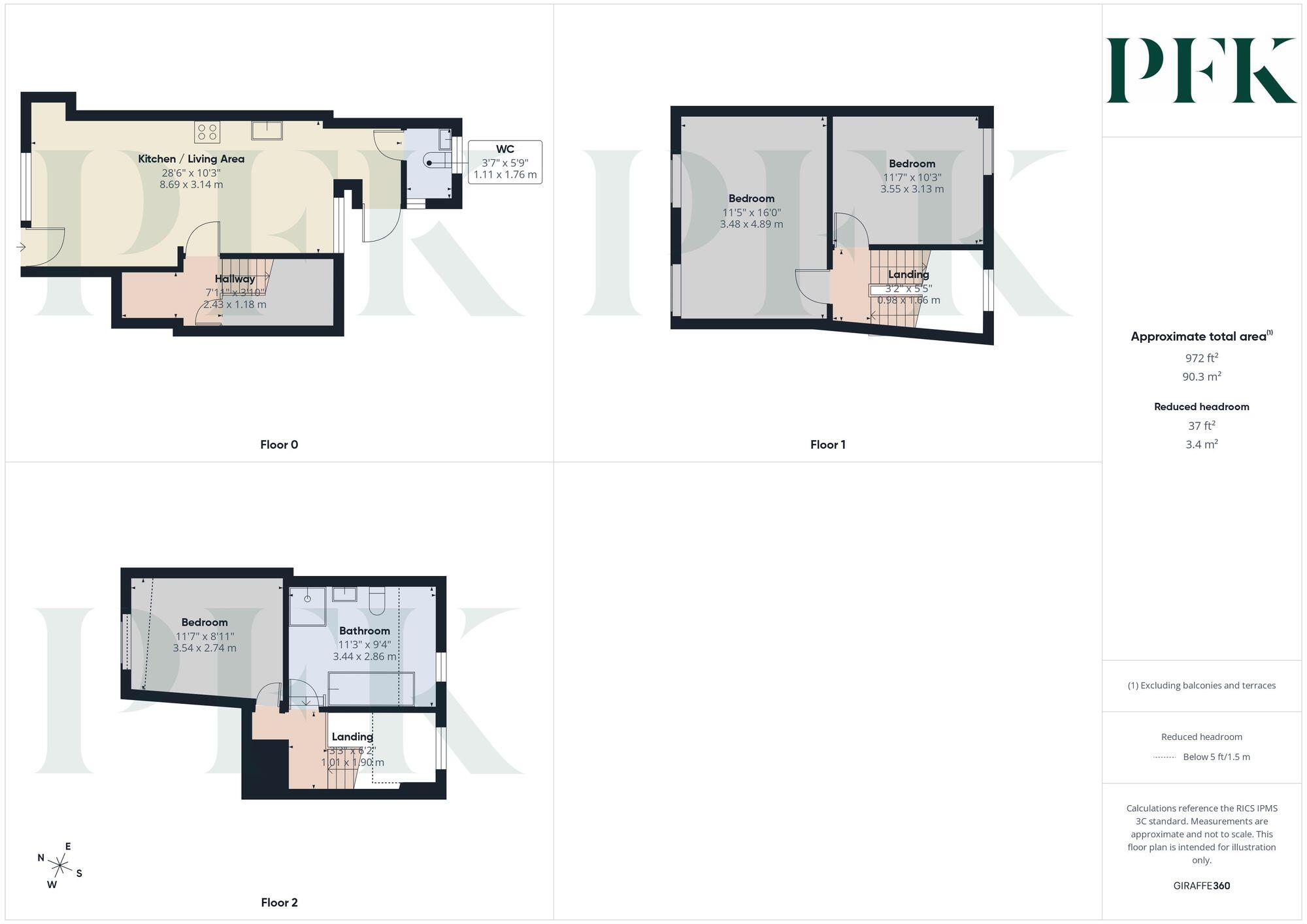 Old London Road, Penrith, CA11 floorplan
