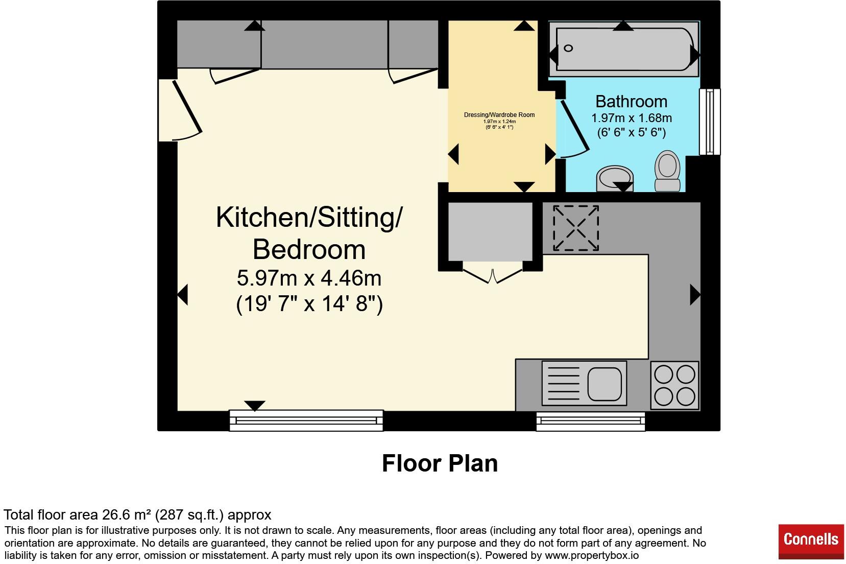 Nutfield Court, Southampton floorplan