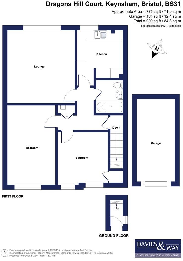 Dragons Hill Court, Keynsham, Bristol floorplan
