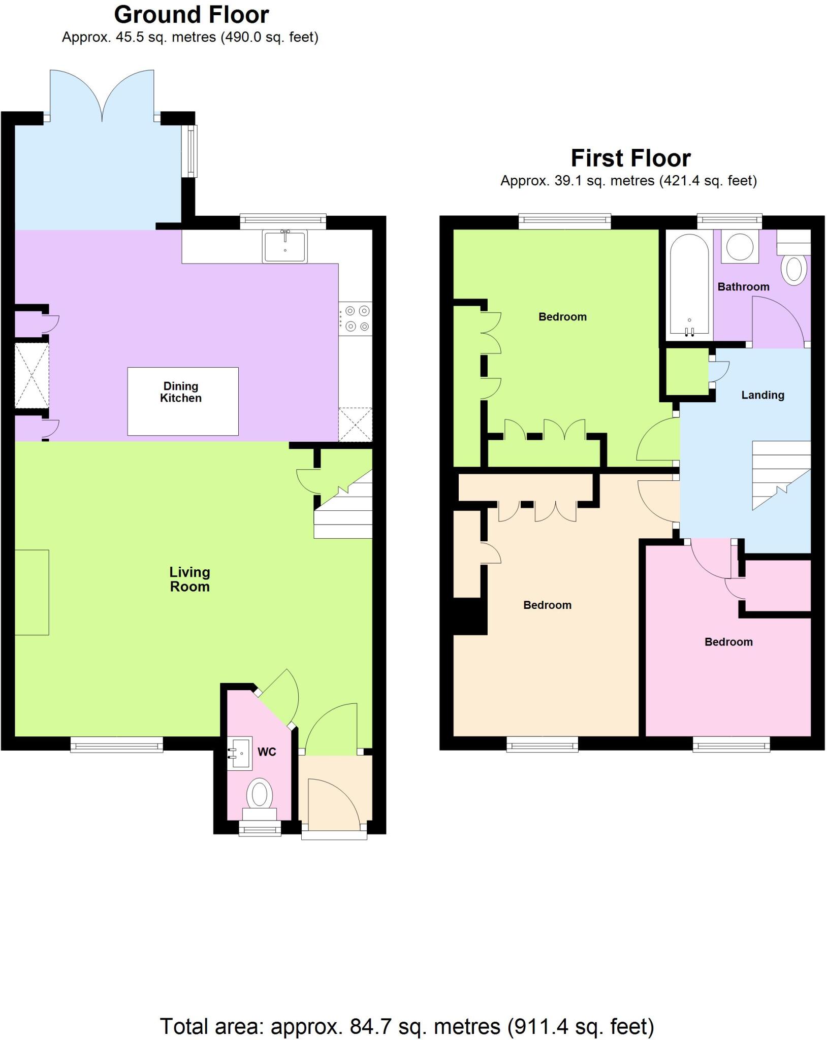 Briar Hill, Bellingham, Northumberland, NE48 floorplan