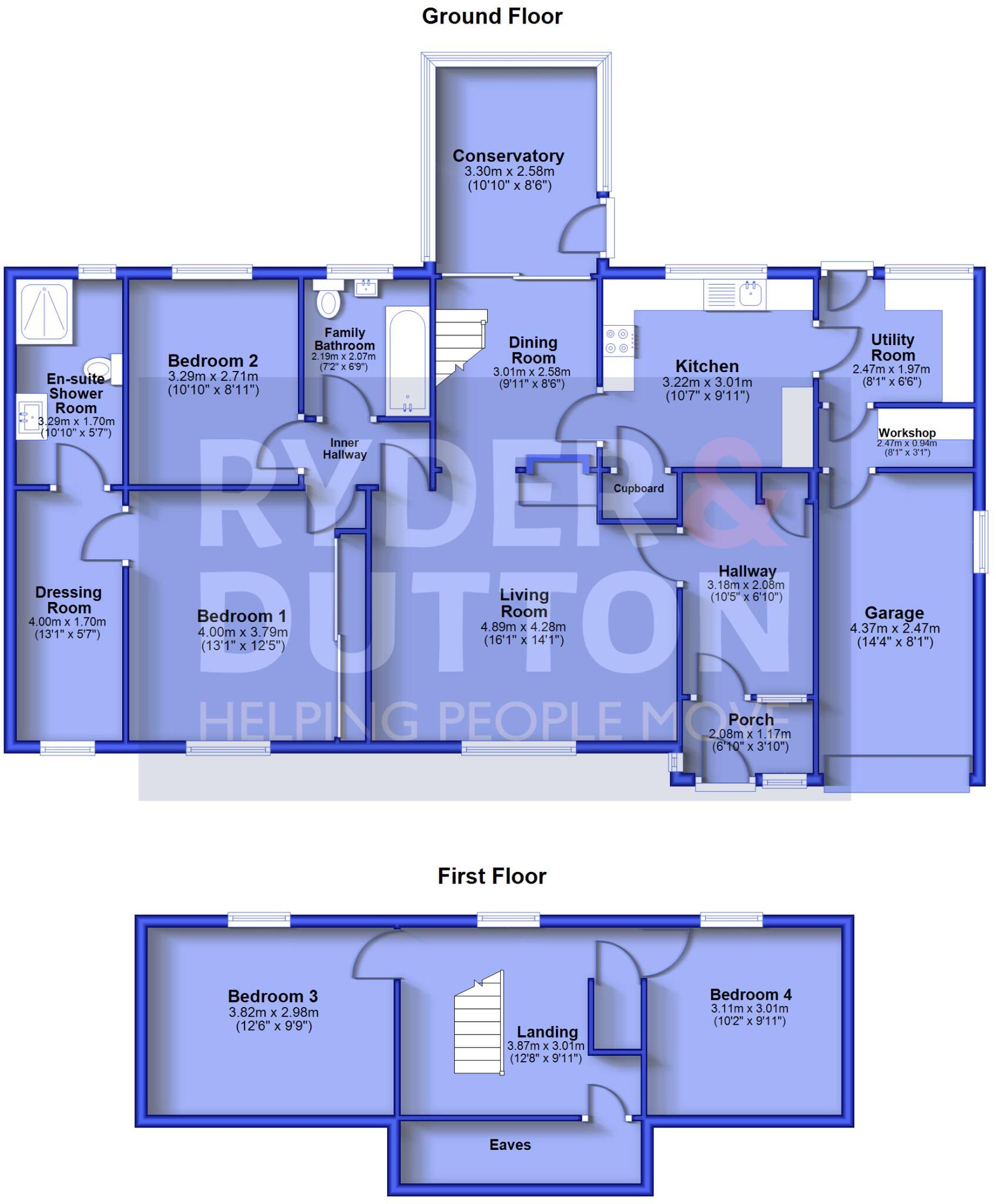 Gorse Grove, Helmshore, Rossendale, BB4 floorplan