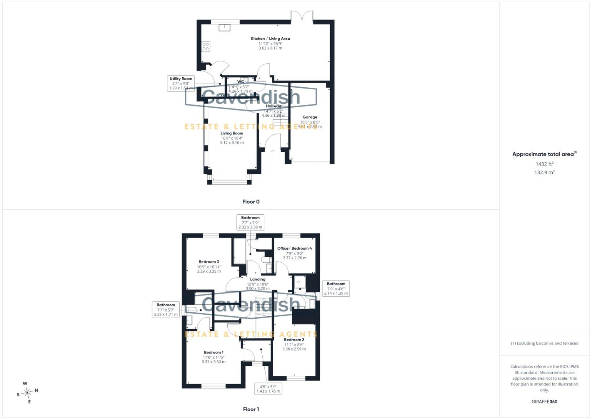 Ffordd Tywod, Mold, CH7 floorplan