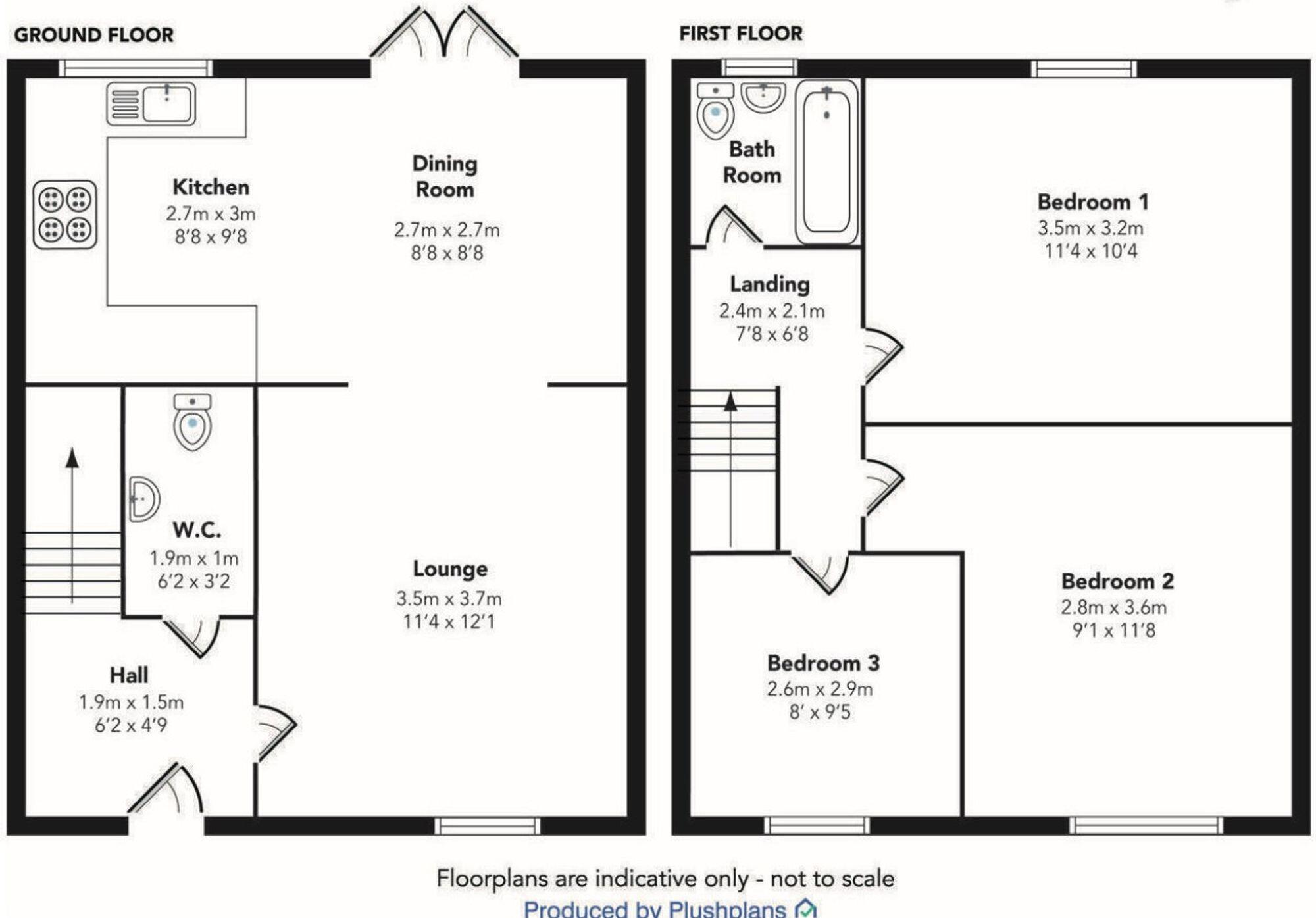 Drumpellier Avenue, Coatbridge, ML5 floorplan