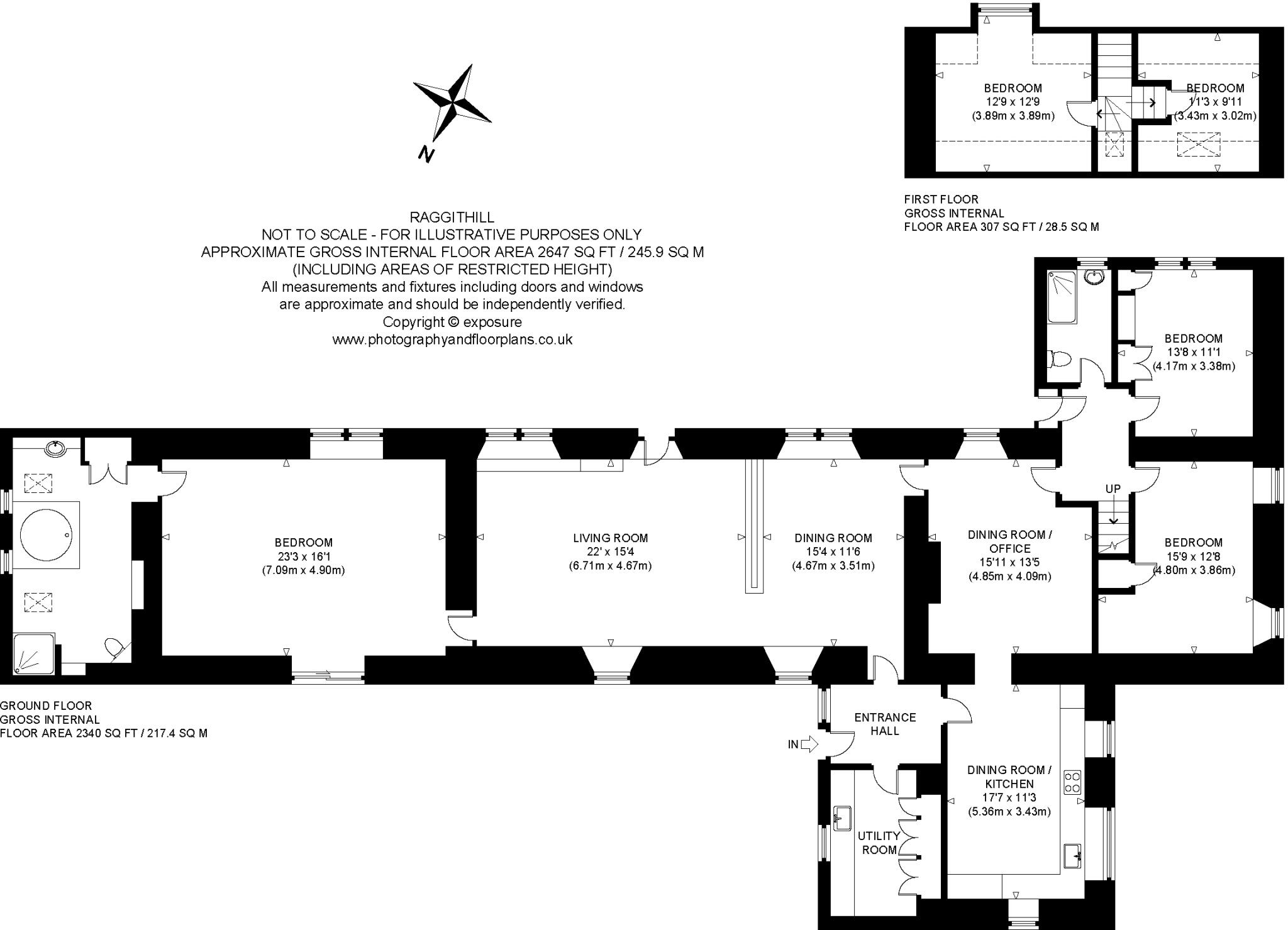 Raggithill, Mossblown, Ayr, KA6 5AZ floorplan
